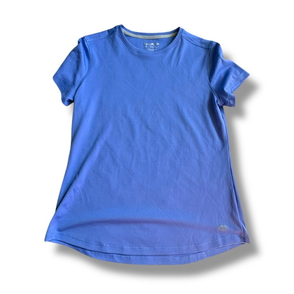 Reel Legends Women’s Short Sleeve Freeline Blue Top size M